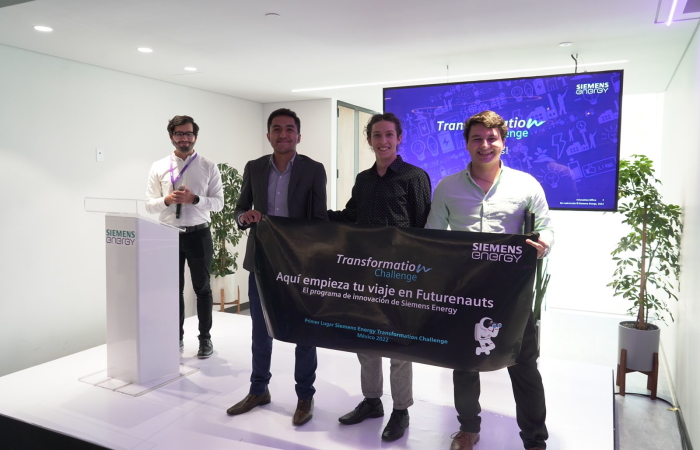 Estudiantes premiados por Siemens Energy en materia de innovación en energía