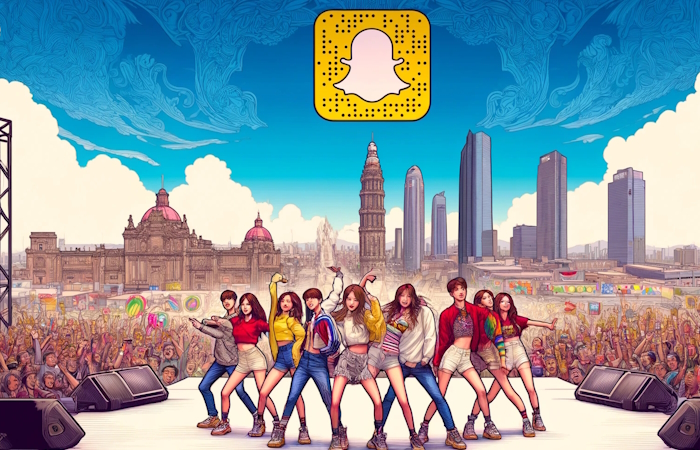 Snapchat trae el fenómeno K-Pop llega al cielo mexicano con realidad aumentada