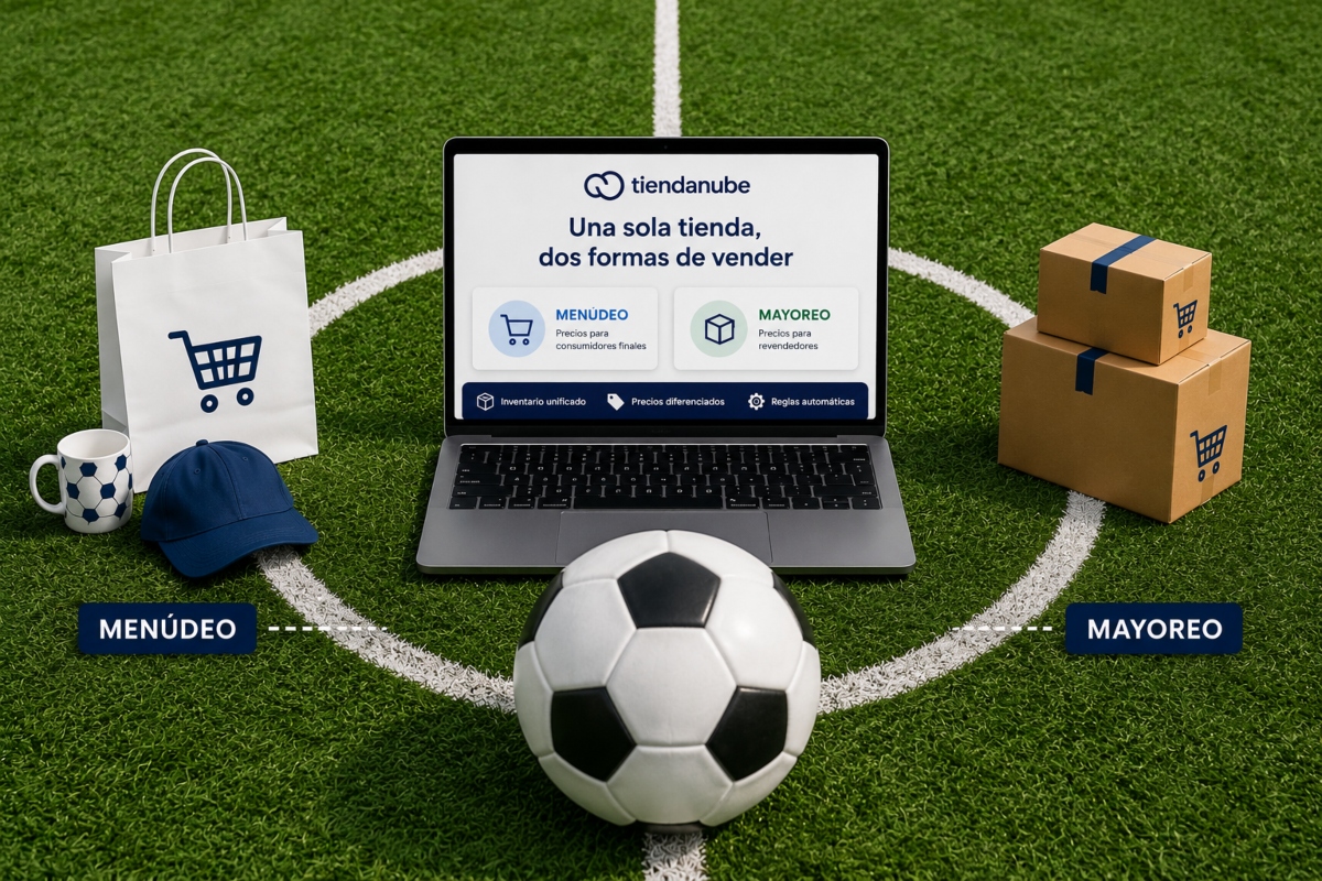 Mundial 2026, el mayoreo y el menudeo juegan ahora en la misma cancha con Tiendanube