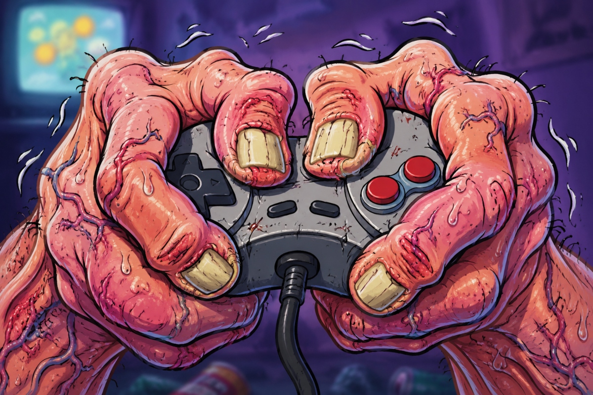 ¡Atención! Jugar videojuegos también puede causar lesiones