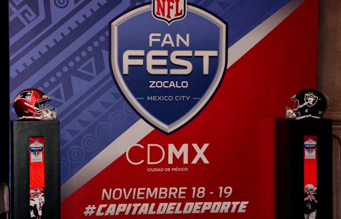 NFL Fan Fest 2017 en el Zócalo