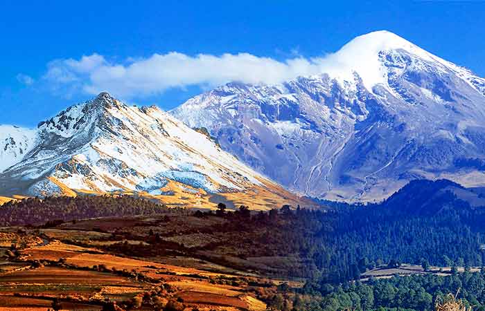 Blanca Navidad en las montañas de México