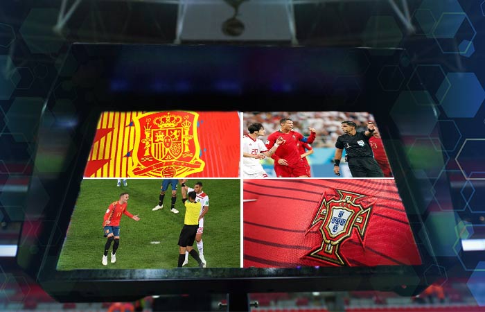 VAR beneficia a España y Portugal 