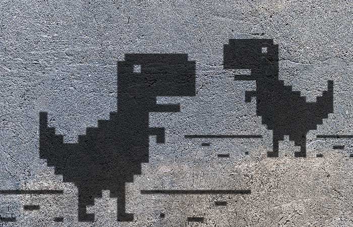 Chrome Dino el juego sin conexión a Internet Chrome Dino el juego sin conexión a Internet