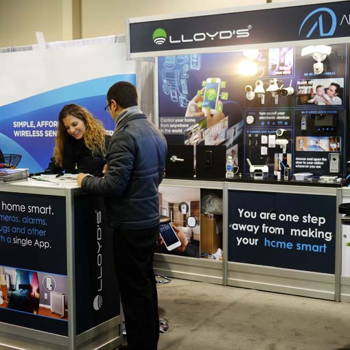 Stand de Lloyd's en la CES 2017