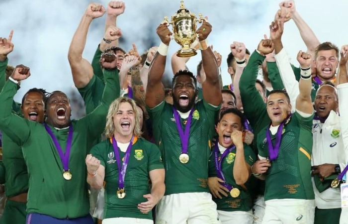 Sudáfrica campeón mundial de rugby por tercera ocasión